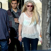 Britney Spears see through