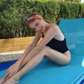 Denisse Pena swimsuit