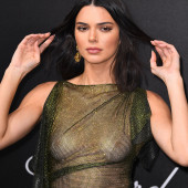 Kendall Jenner braless