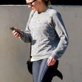 Kristen Bell leggings