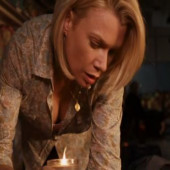 Laurie Holden downblouse