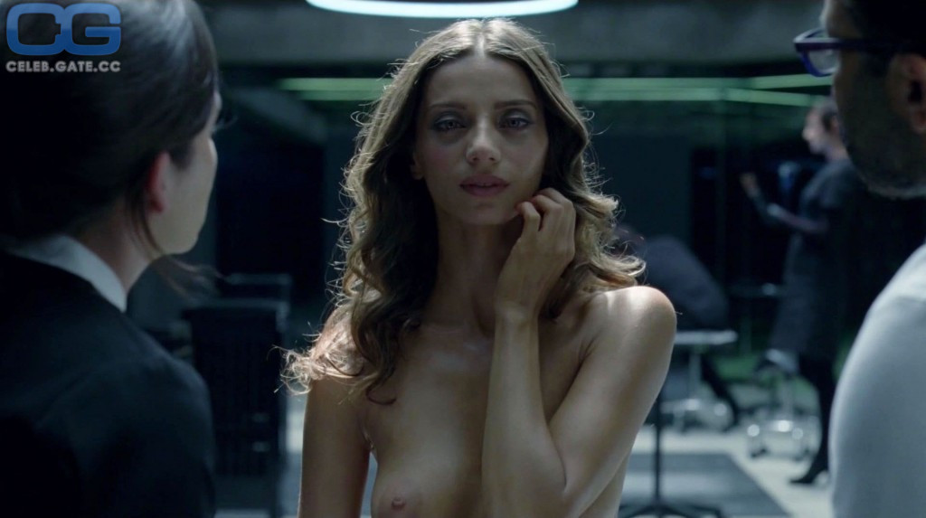 Angela Sarafyan topless scene