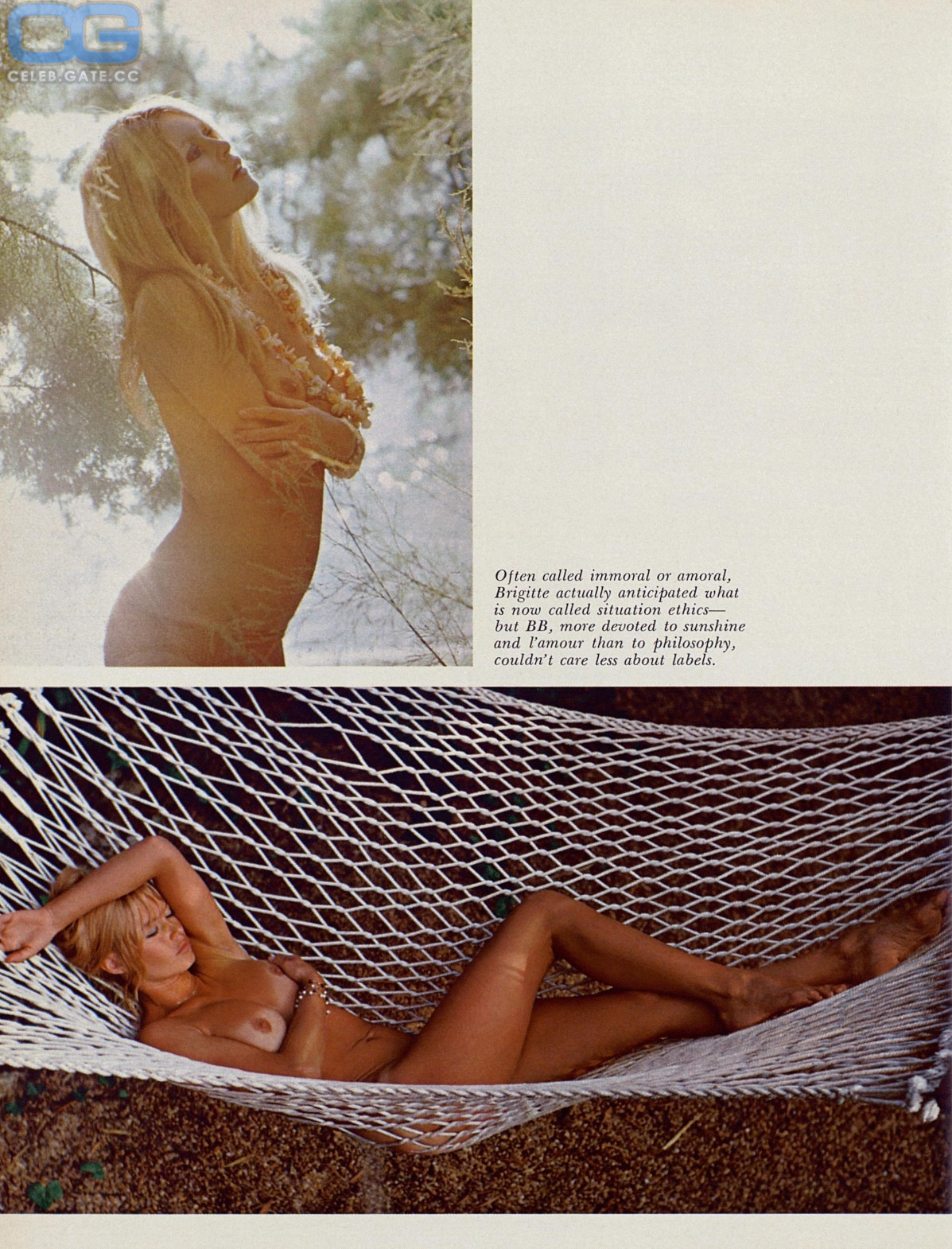 Brigitte Bardot nackt, Nacktbilder, Playboy, Nacktfotos, Fakes, Oben Ohne