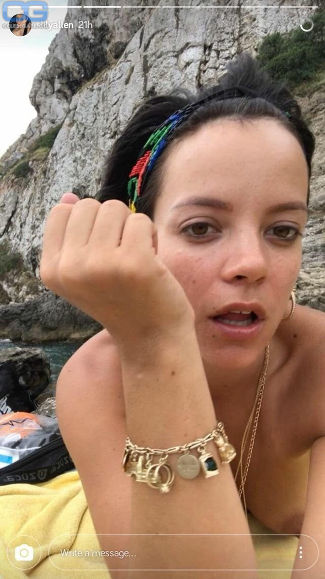 Lily Allen leaked video