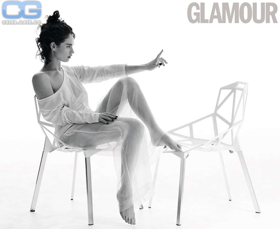 Lily James glamour