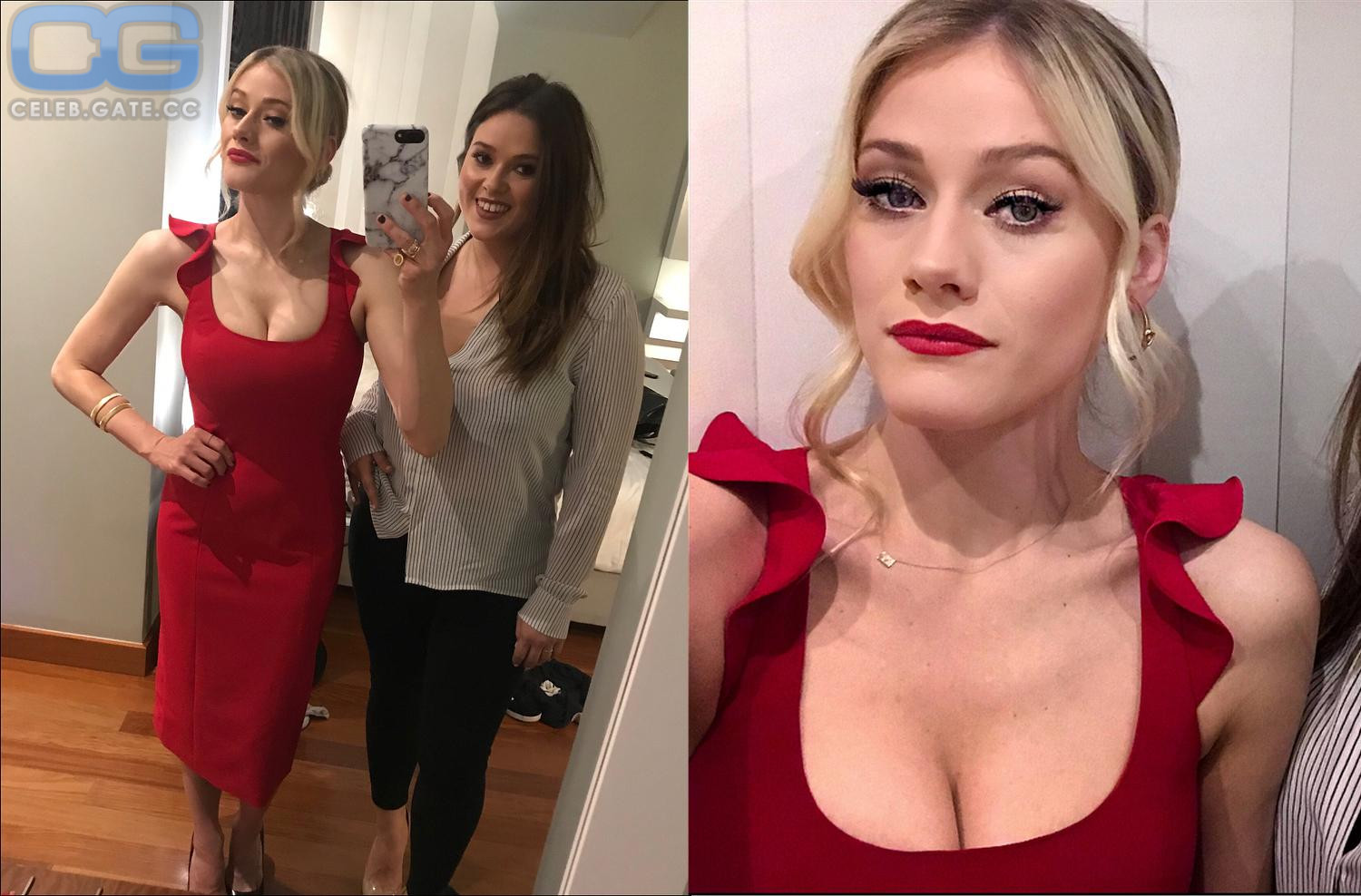 Olivia Taylor Dudley cleavage